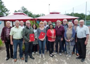 Mitglieder des SPD-Ortsvereins Untermosel trafen sich im Lehmener Sportpark zur Jahreshauptversammlung