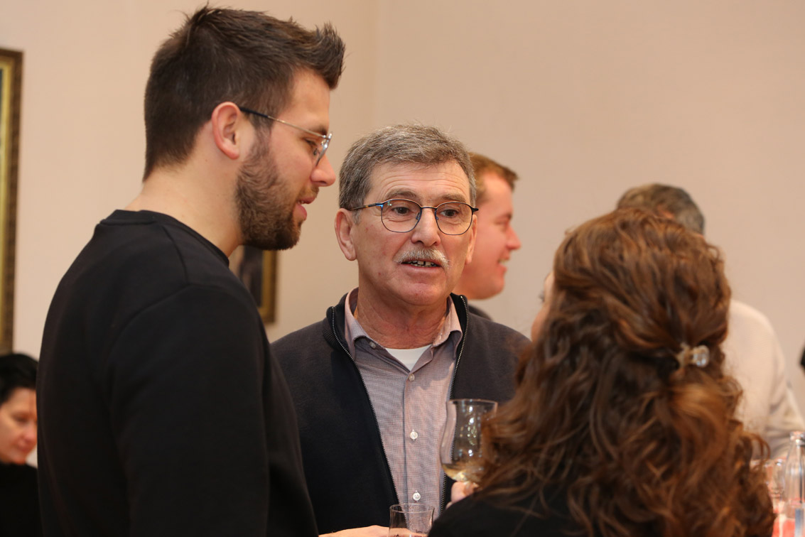 Ortsvorsteher Paul Weber im Gespräch