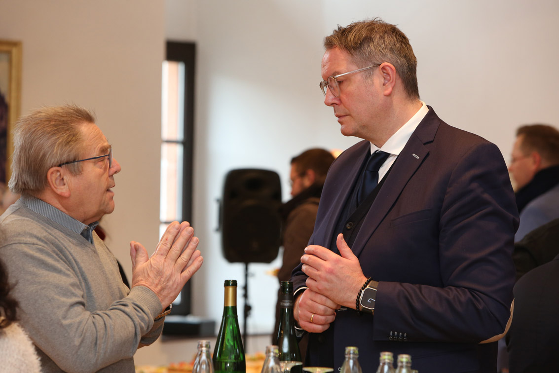 Staatsminister Alexander Schweitzer im Gespräch